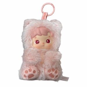 POP MART • Hacipupu Series Gummy Bear Peach Flavor Plush Vinyl Face Pendant